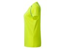JN Ladies' Sports T-Shirt JN495 bright-yellow/bright-blue, Größe XL
