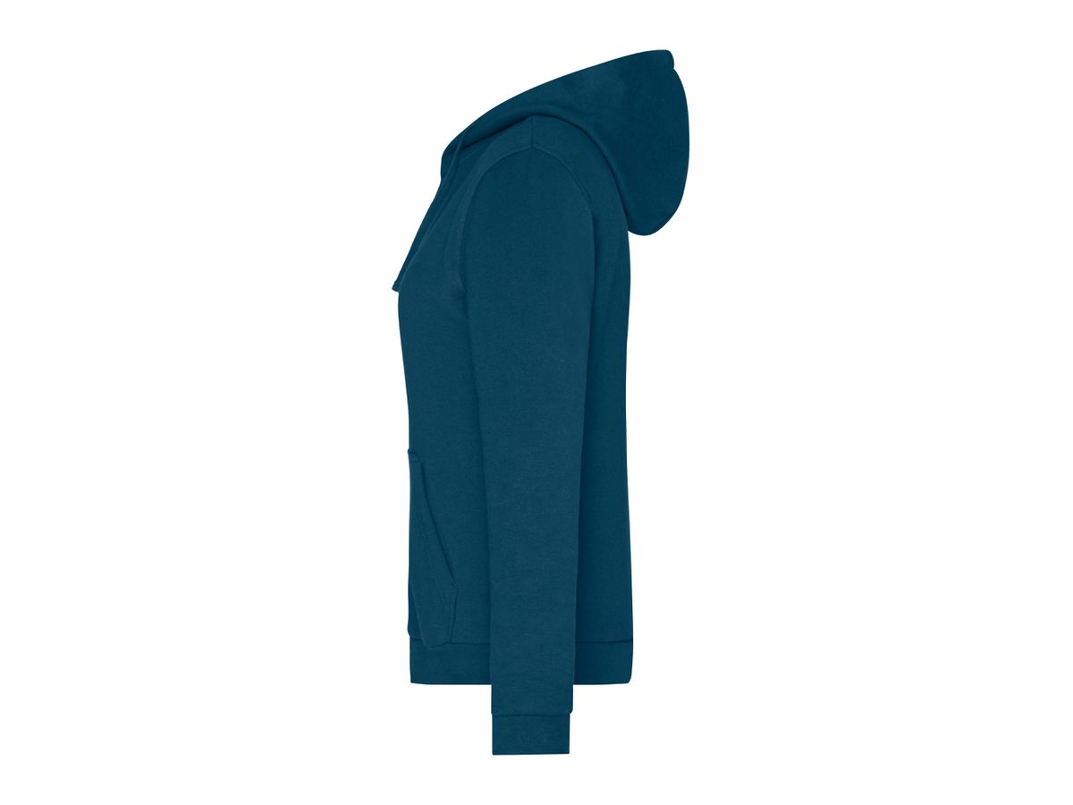 JN Promo Zip Hoody Lady JN755 80%BW/20%PES petrol Gr. XS