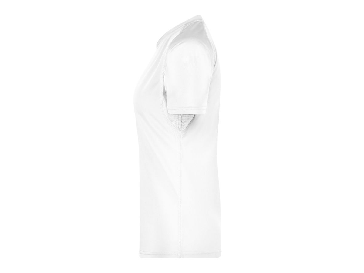 JN Ladies Running-T JN316 100%PES, white/white, Größe L
