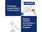 Magnetoplan Flipchart Junior Plus 12269F14 mobil l.cr/ws +Zubehör