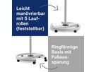 Magnetoplan Flipchart Junior Plus 12269F14 mobil l.cr/ws +Zubehör
