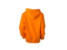 JN Hooded Sweat Junior JN047K 80%BW/20%PES, orange, Größe XL