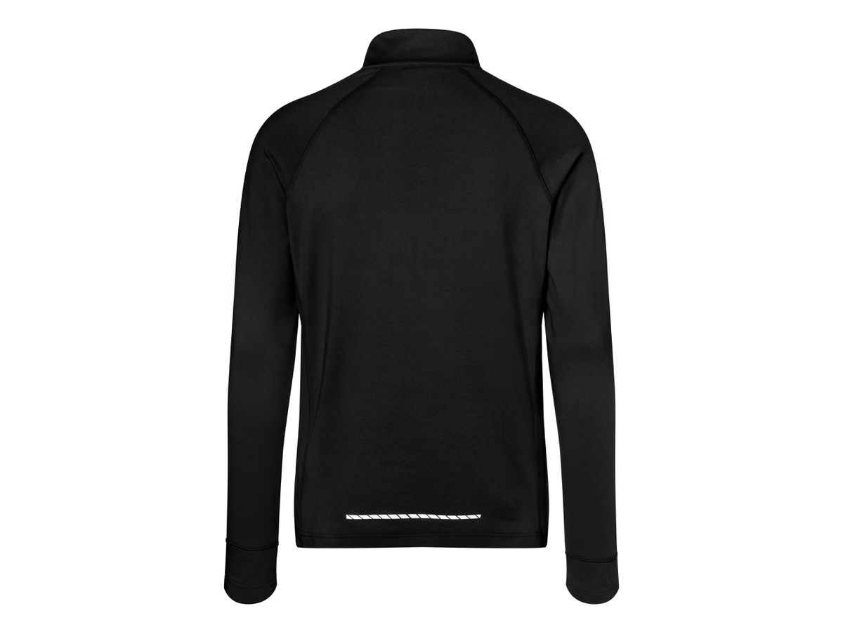 JN Men's Sports Shirt Half-Zip JN788 black, Größe XXL