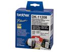 Brother Etikett DK11208 38x90mm weiß 400 St./Rl.