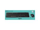 Logitech Tastatur-Maus-Set MK270 920-004511 cordless USB schwarz