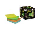 Post-it ExtremeNotes EXT33M-12-FRGE 76x76mm 45Bl sort 12 St./Pack.