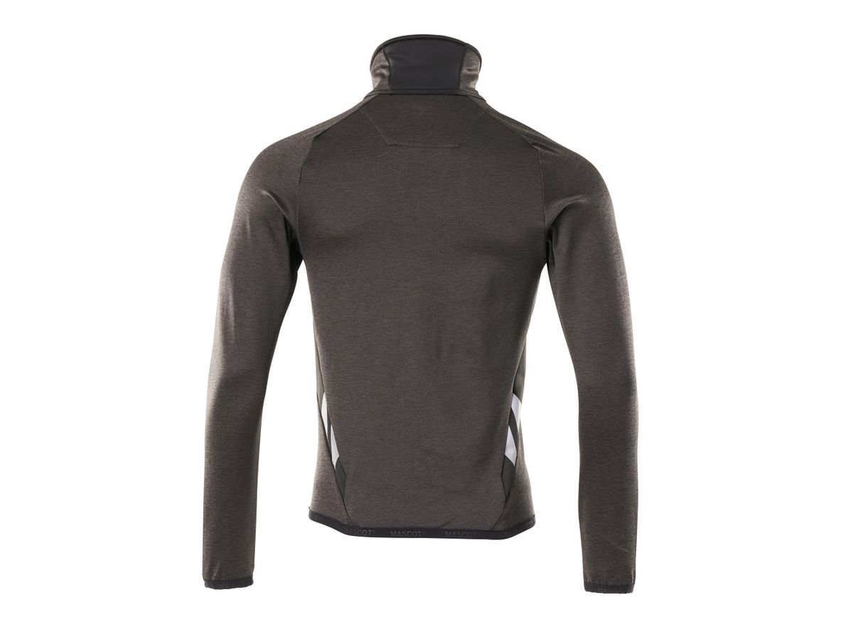 MASCOT Accelerate Fleece-Pullover m. RV Gr. 5XL dunkelanthr./schwarz 18103-316