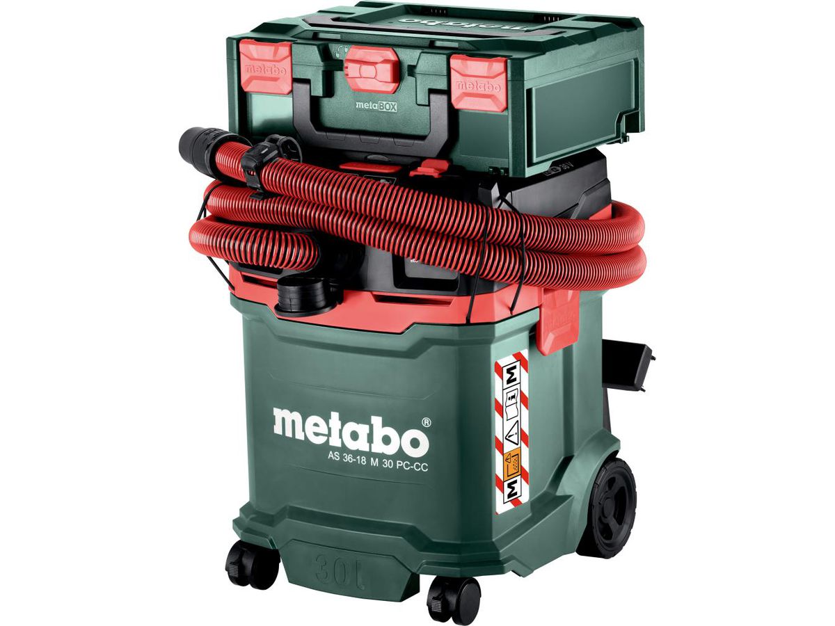 METABO Akku-Sauger 36-18 M 30 PC CC im Karton