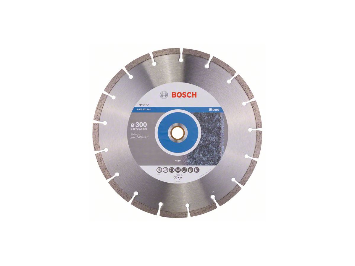 BOSCH Diamanttrennscheibe Standard for Stone 300x20/25,4 mm