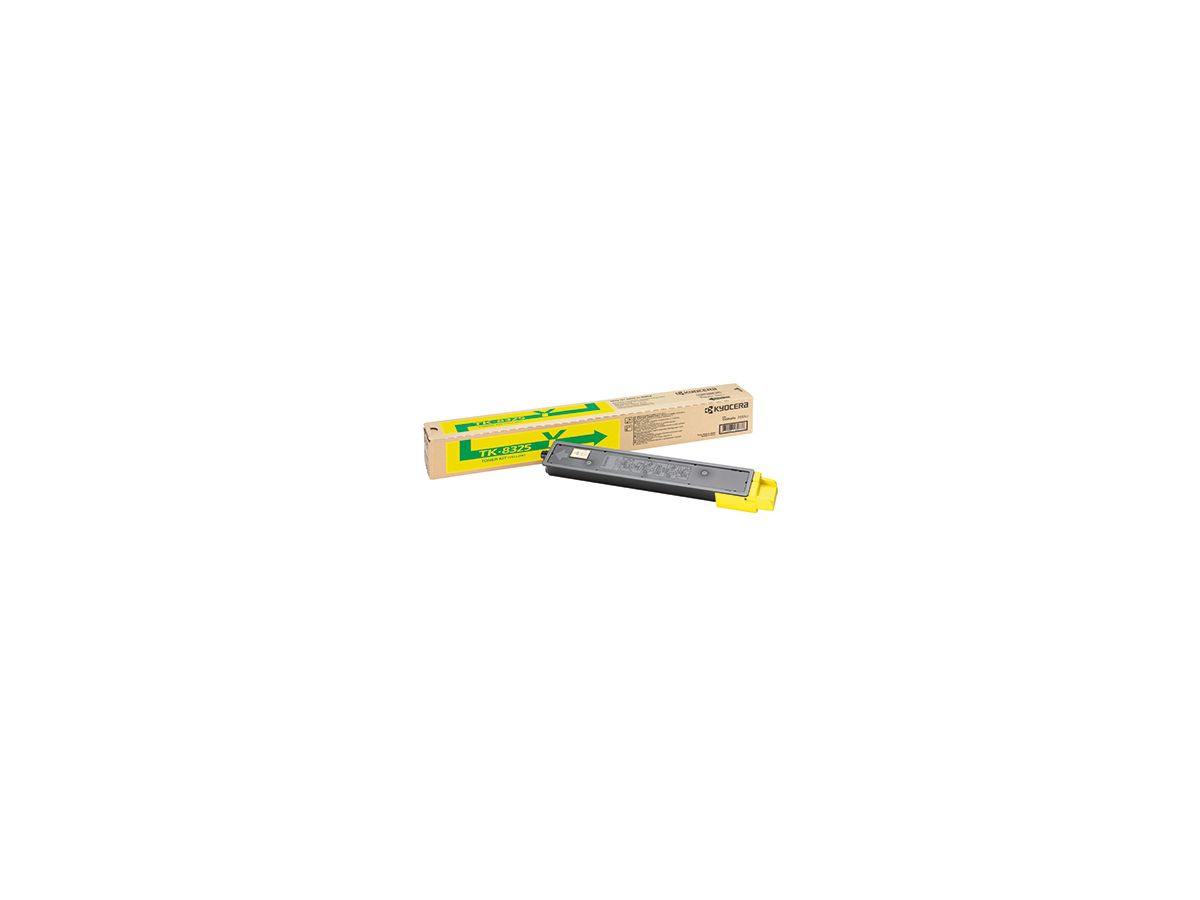 KYOCERA Toner TK8325Y 1T02NPANL0 12.000Seiten gelb