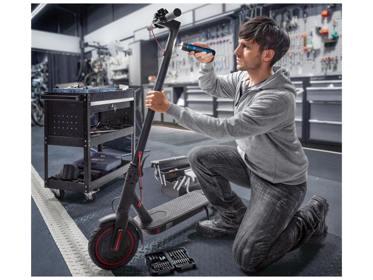 BOSCH Akku-Schrauber GO Koffer,Bit-Set, USB-C Kabel