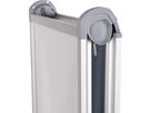 Franken Kundenstopper Design BS1309 für A1 65,2x110x76cm silber