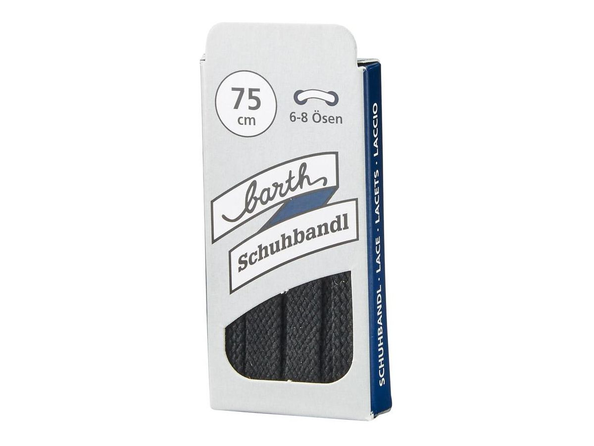BARTH Schnürsenkel Bergsport schwarz, 180cm