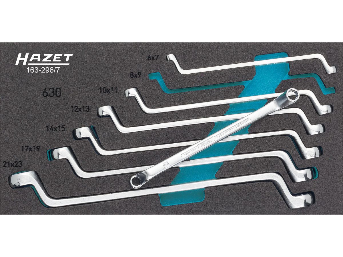 Tool module 163-296/ 7 Double ring spanner