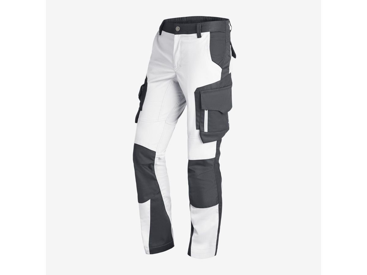 FHB Bundhose ANNETTE Gr. 40, weiß/anthrazit, 125610