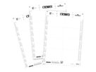 DURABLE Einsteckschild BADGEMAKER 145602 60x90mm weiß 160 St./Pack.