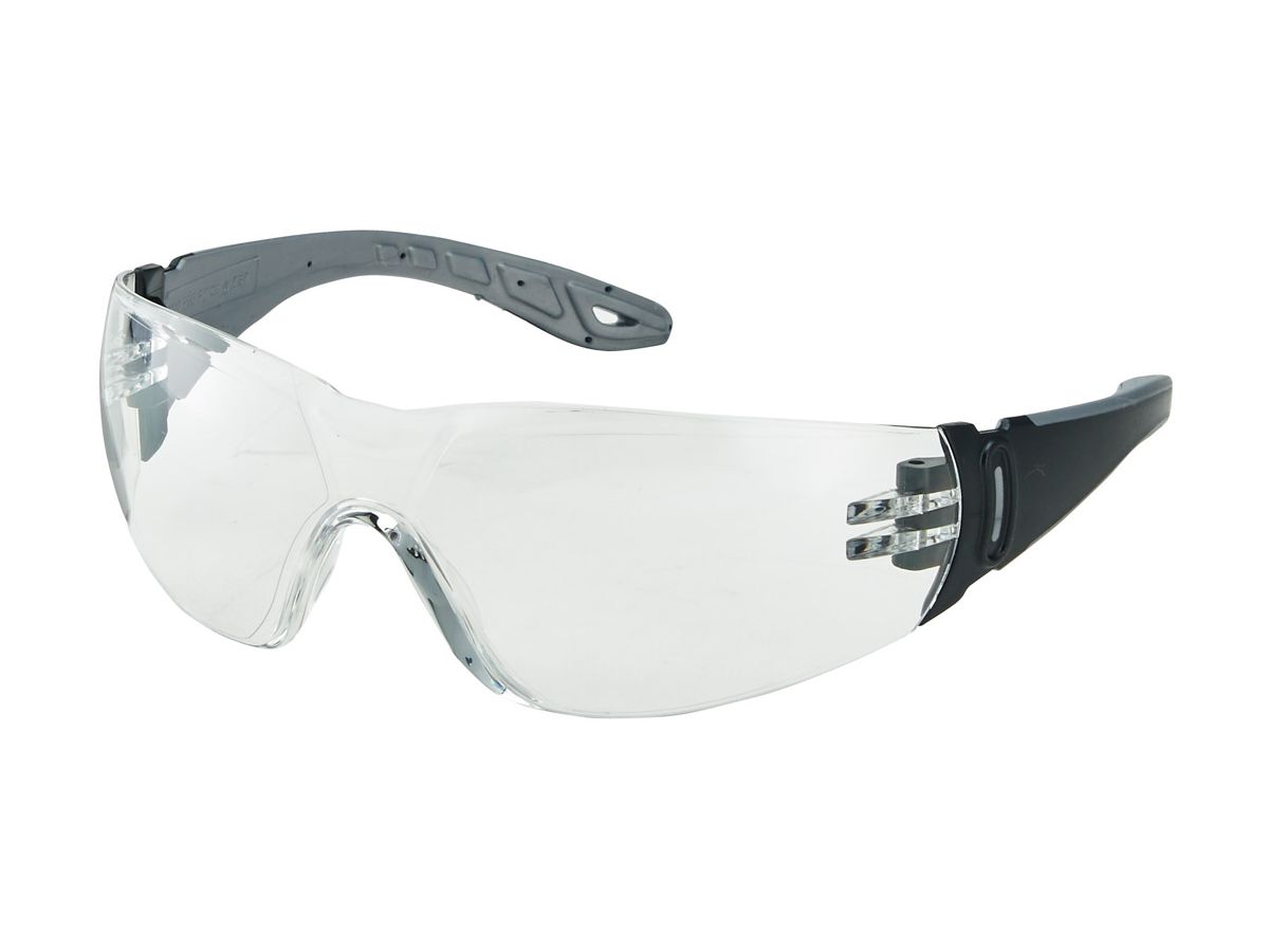FORMAT Panoramabrille schwarz, silber, antifog
