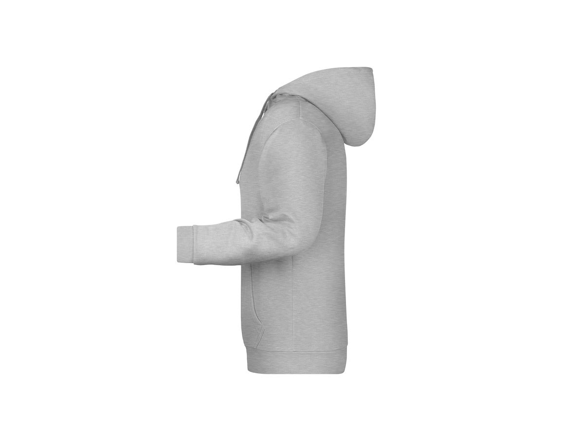 JN Promo Hoody Man JN796 grey-heather, Größe 5XL
