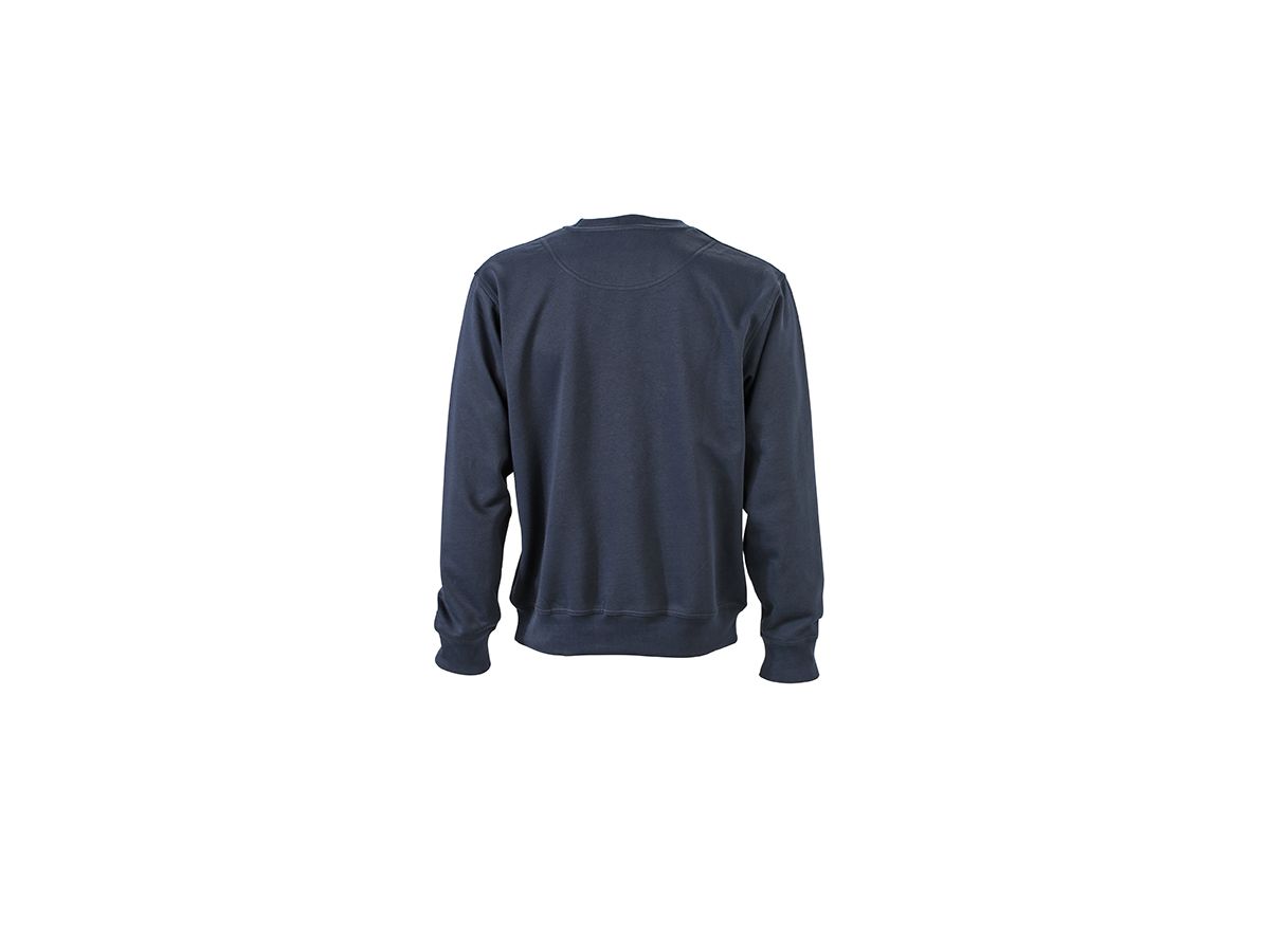 JN Workwear Sweat JN840 70%BW/30%PES, navy, Größe 6XL