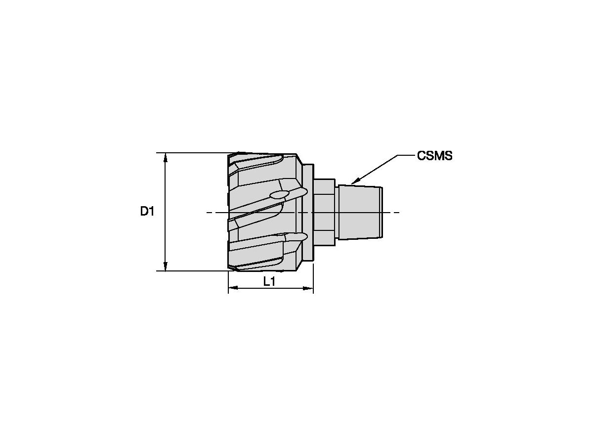 KENNAMETAL RHM19000KST155H7HFKT6215 REIBAHLE MODULAR 19MM GEDRALLT