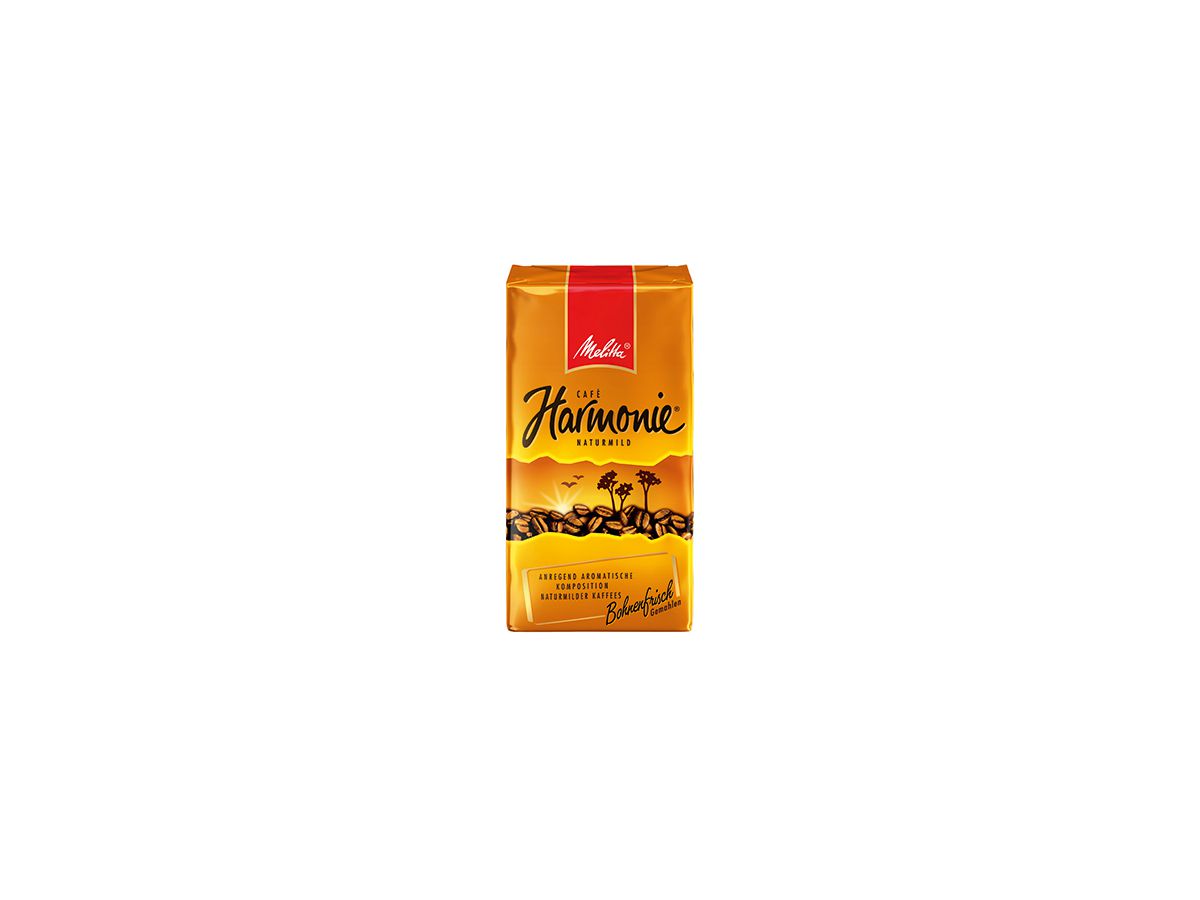 Melitta Kaffee Harmonie 92882 naturmild gemahlen 500g
