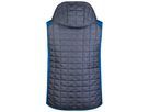 JN Men's Knitted Hybrid Vest JN768 royal-mel./anthr.-mel., Größe M