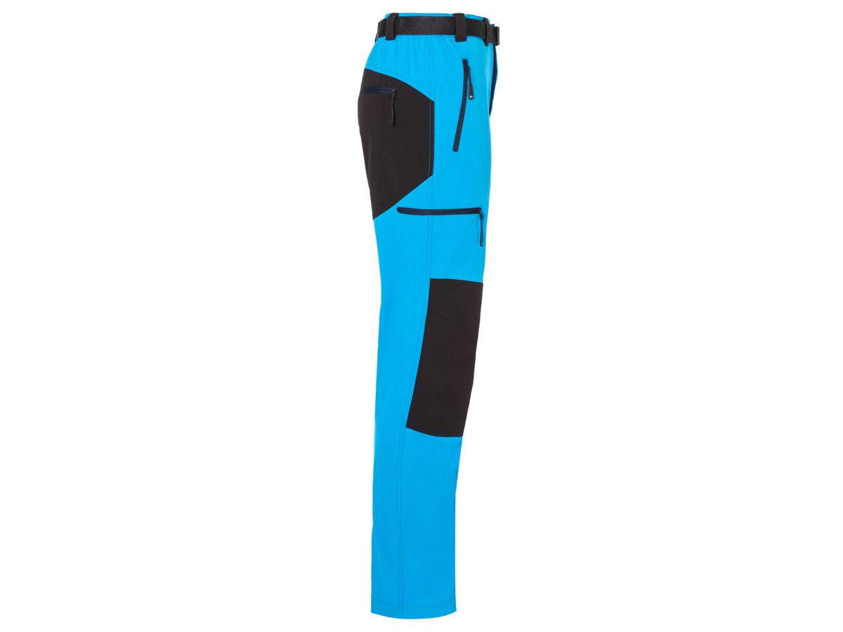 JN Men's Trekking Pants JN1206 bright-blue/navy, Größe XL
