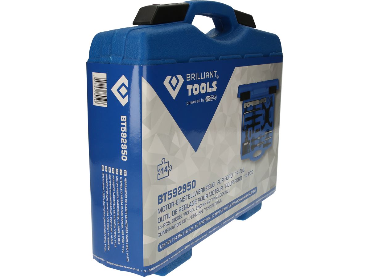 BRILLIANT TOOLS Motor-Einstellwerkzeug, für Ford, 14-tlg.