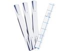 Heftstreifen 2x15cm selbstklebend weiß 10 St./Pack.