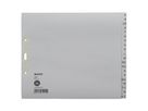 Leitz Register 12000085 A-Z DIN A4 24x21cm 20teilig Papier grau