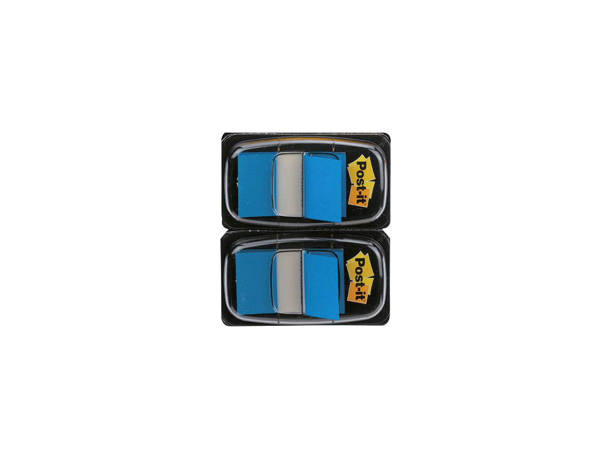 Post-it Haftstreifen Index Standard 680-BE2 50Blatt blau 2 St./Pack.