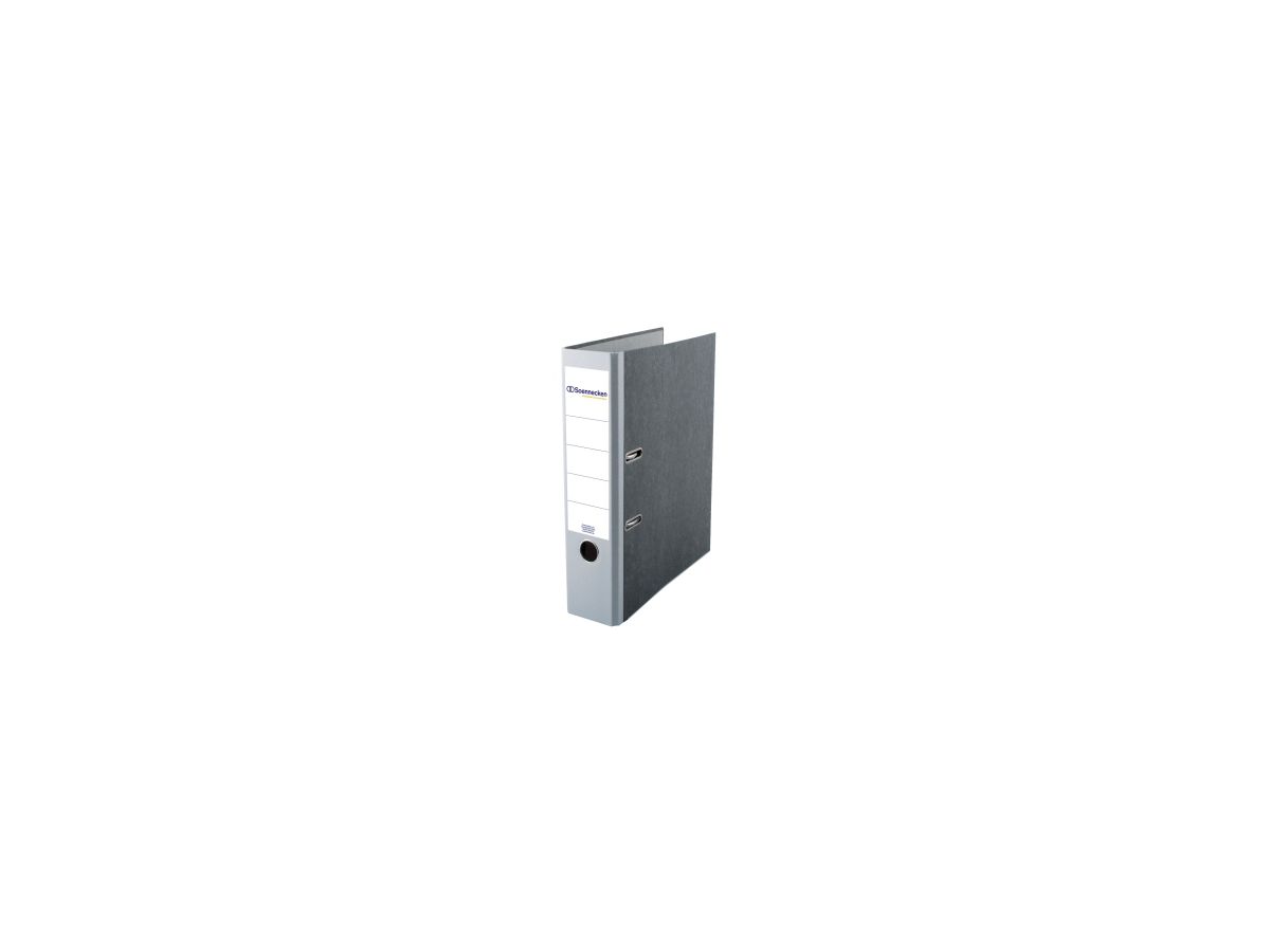 Soennecken Ordner 3325 DIN A4 80mm Pappe grau