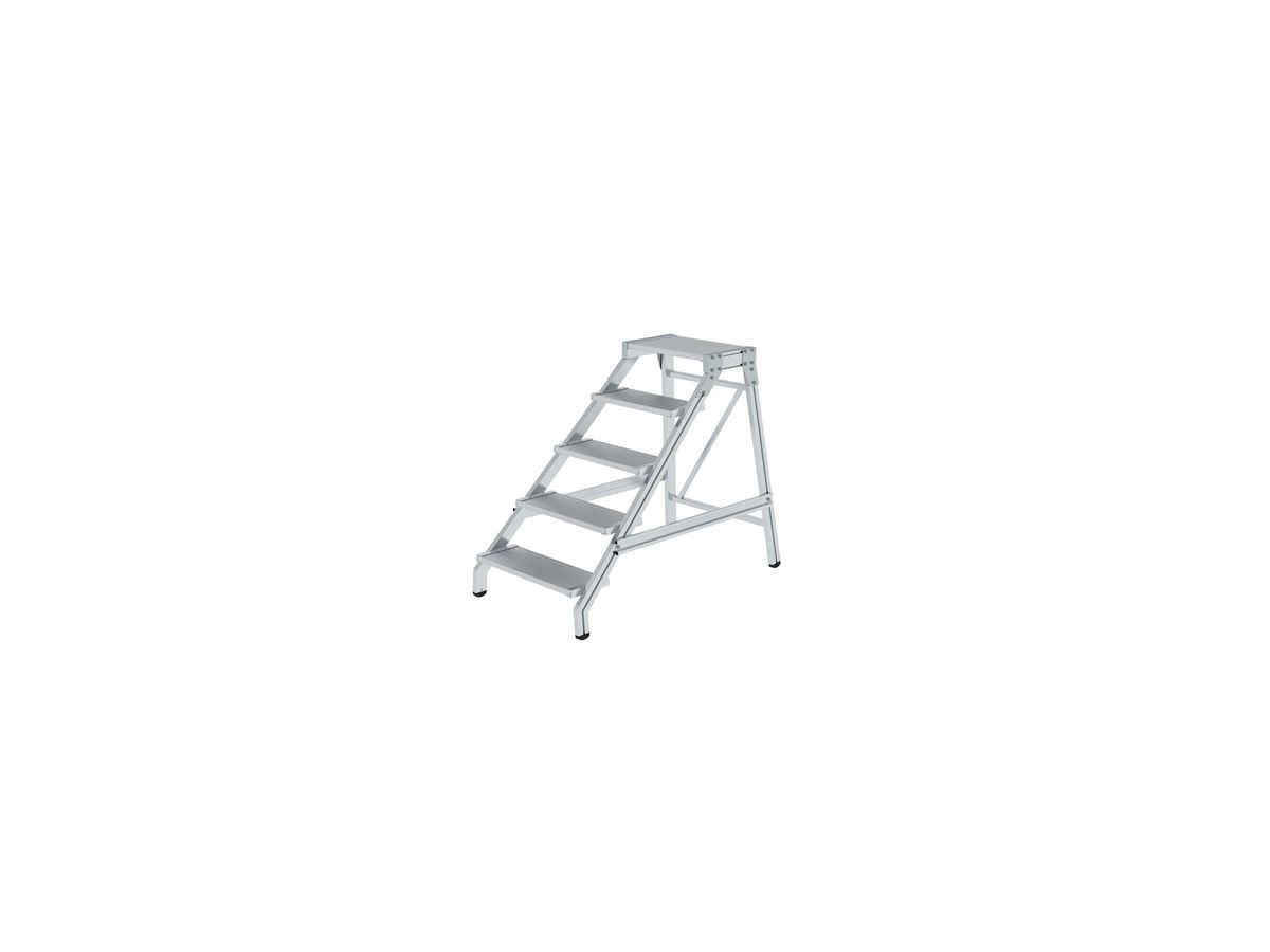 Aluminium-Montagetritt 5 Stufen