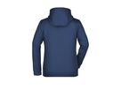 JN Ladies Doubleface Jacket JN354 55%PES/45%BW, navy/aqua, Größe M