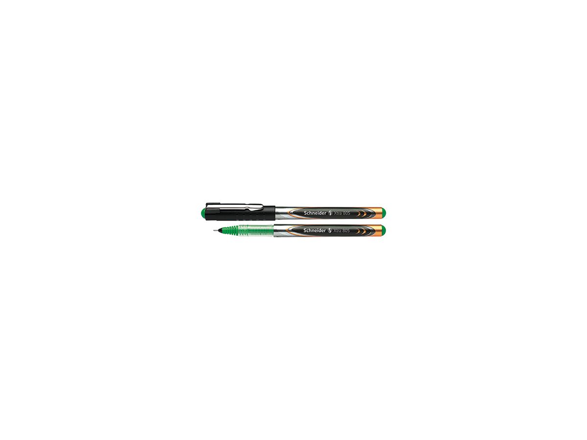 Schneider Tintenroller XTRA 805 8054 M 0,5mm Kappenmodell grün