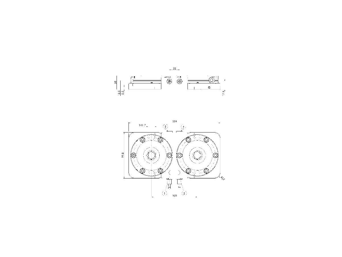 NULLPUNKTSPANNSYSTEM 0435220 NSL MINI 100-2 VERO-S