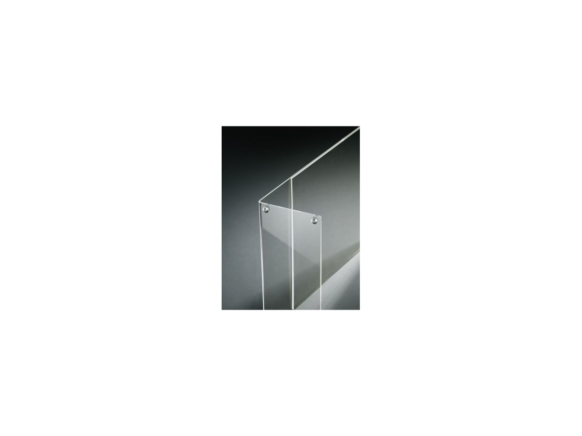 Sigel Tischaufsteller TA212 DIN A5 150x215mm L-Form Arcyl glasklar