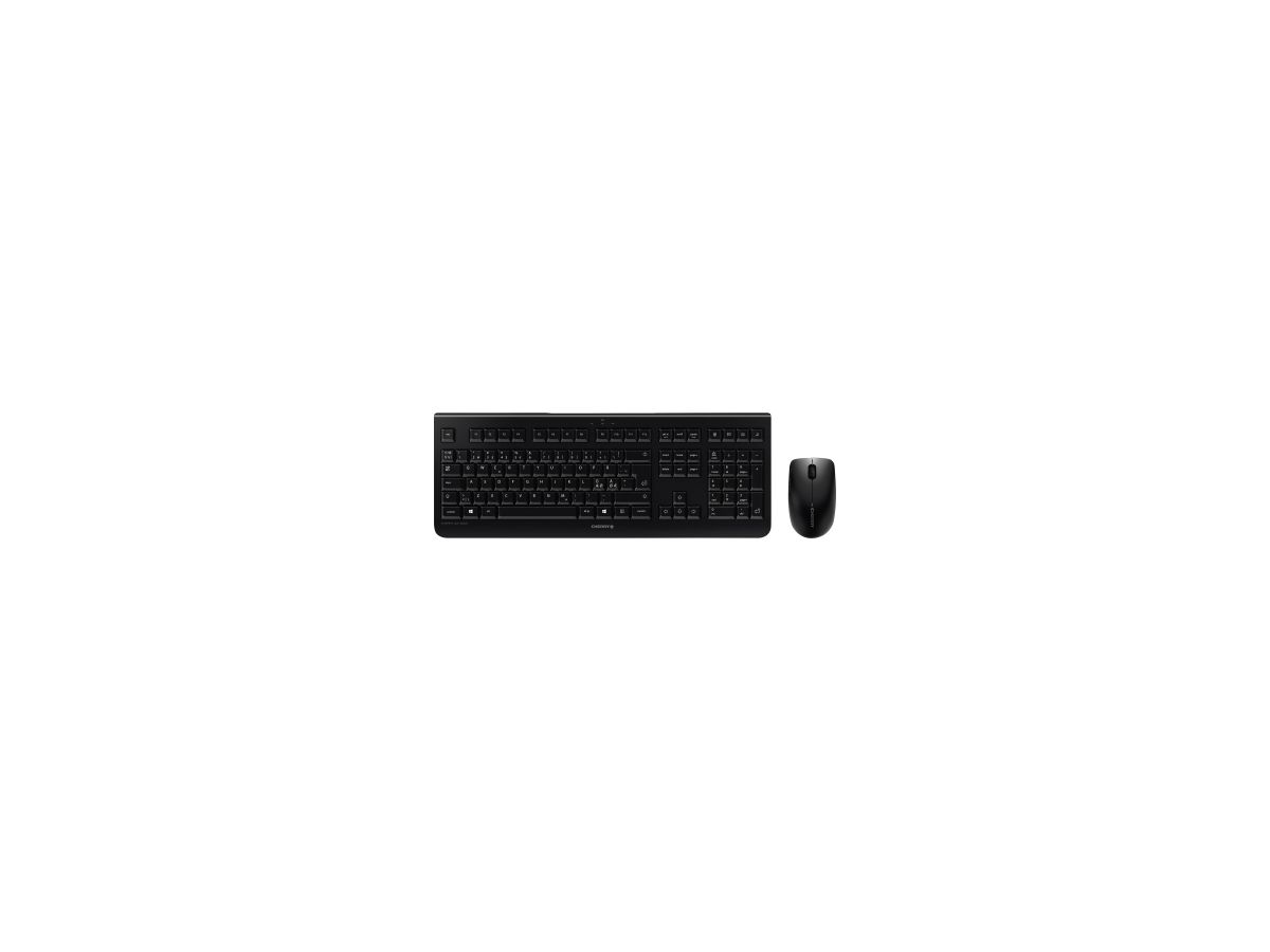 Cherry Tastatur-Maus-Set DW 3000 JD-0710DE-2 schwarz