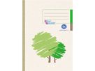 König&Ebhardt Kladde 861529201 DIN A5 kariert 96Blatt weiß