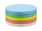 magnetoplan Moderationskarte 111151810 rund 190mm sort. 500St.