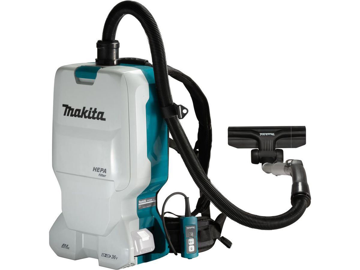 MAKITA Akku-Rucksackstaubsauger DVC660Z, 2x18 V, solo, B-Ware gut