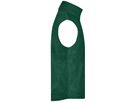 JN Fleece Vest JN045 100%PES, dark-green, Größe S