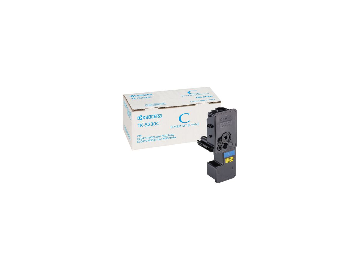 KYOCERA Toner 1T02R9CNL0 TK-5230C 2.200Seiten cyan