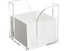 MAUL Zettelbox 1954005 9x9cm max. 700Blatt Acryl gk
