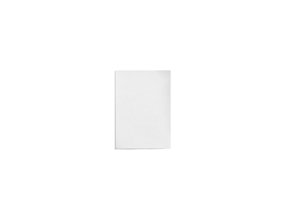 Fellowes Deckblatt Delta 5370104 DIN A4 weiß 100 St./Pack.