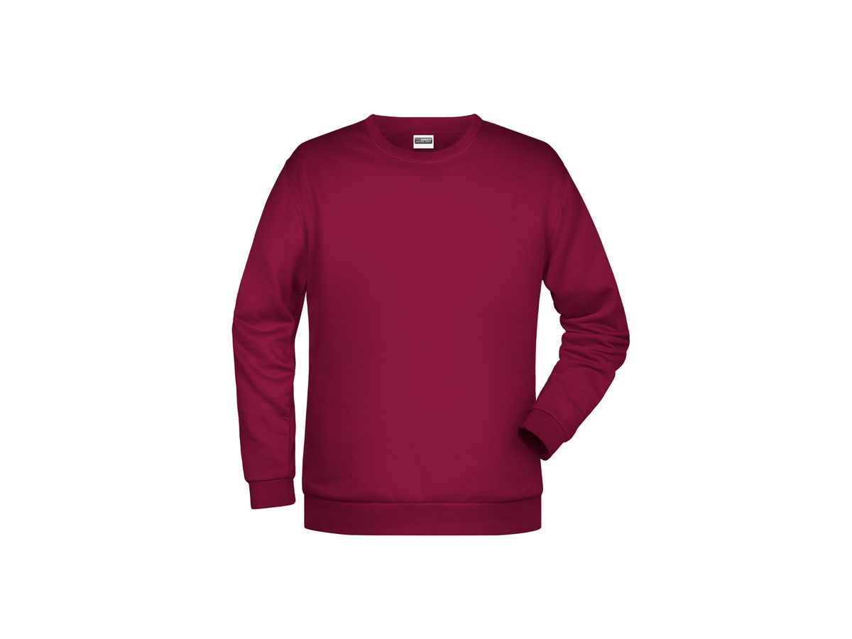 JN Promo Sweat Men JN794 wine, Größe XL
