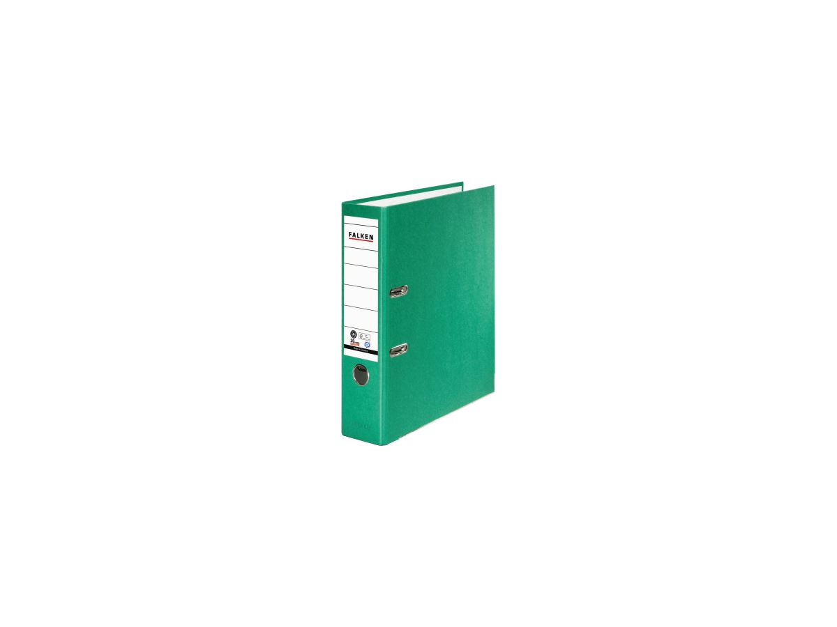 Falken Ordner Recycolor 11285723 DIN A4 80mm Papier grün