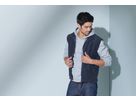 JN Fleece Vest JN045 100%PES, dark-grey, Größe S