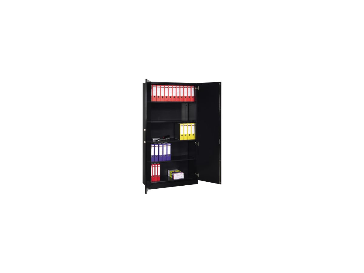 C+P Aktenschrank 141002000S10056 1980x1000x435mm sgr/sgr