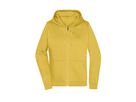 JN Promo Zip Hoody Lady JN755 80%BW/20%PES yellow Gr. XL